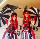 Circus Follies Stilt Duo